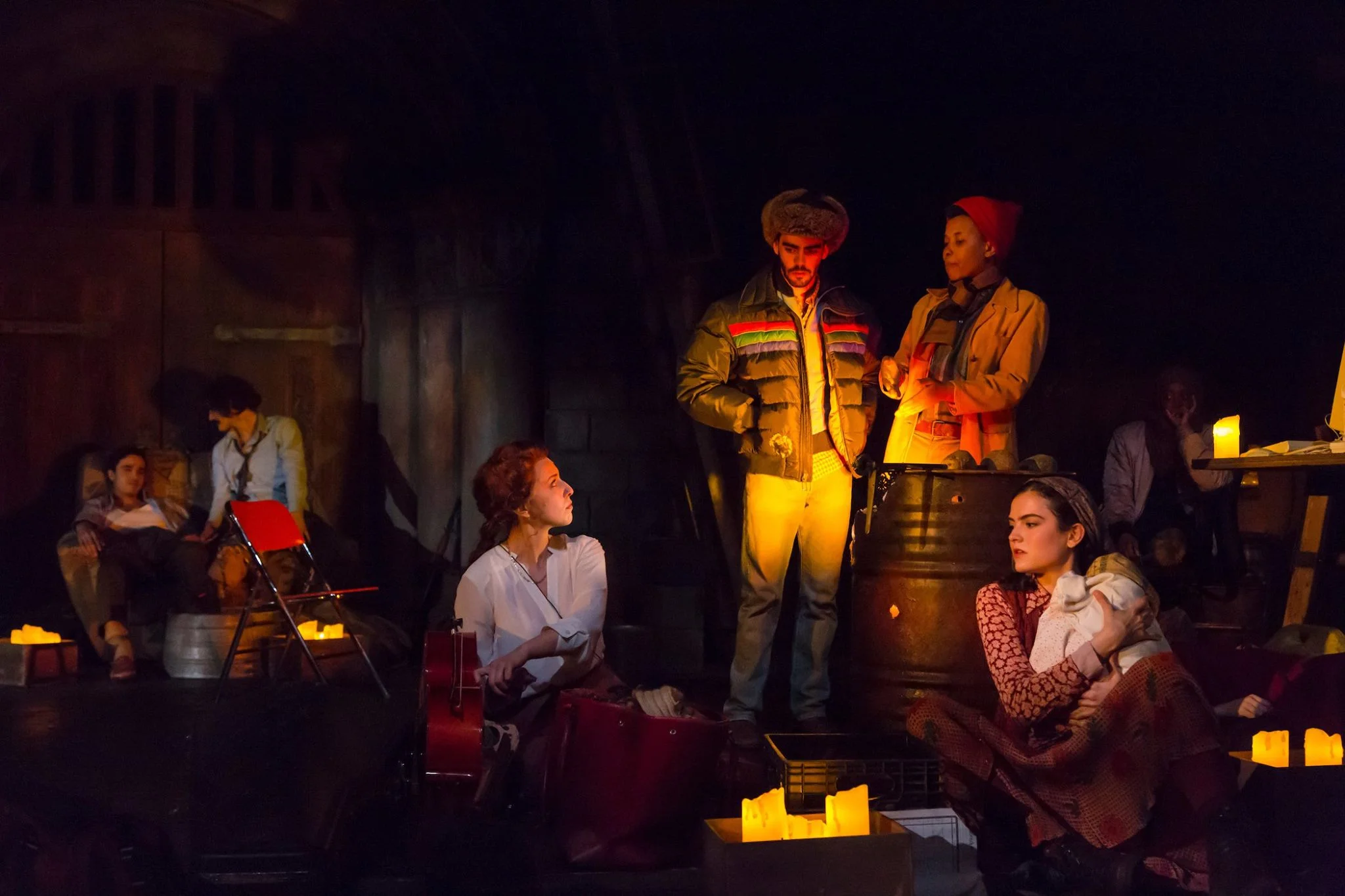 Abdel Rahman (Abubakr Ali), Raif (Jose Espinosa), Amira (Danielle Chaves), Gregori (William Nixon) Antonio (Kineta Kunutu), Cleopatra (Isabella Giovannini)