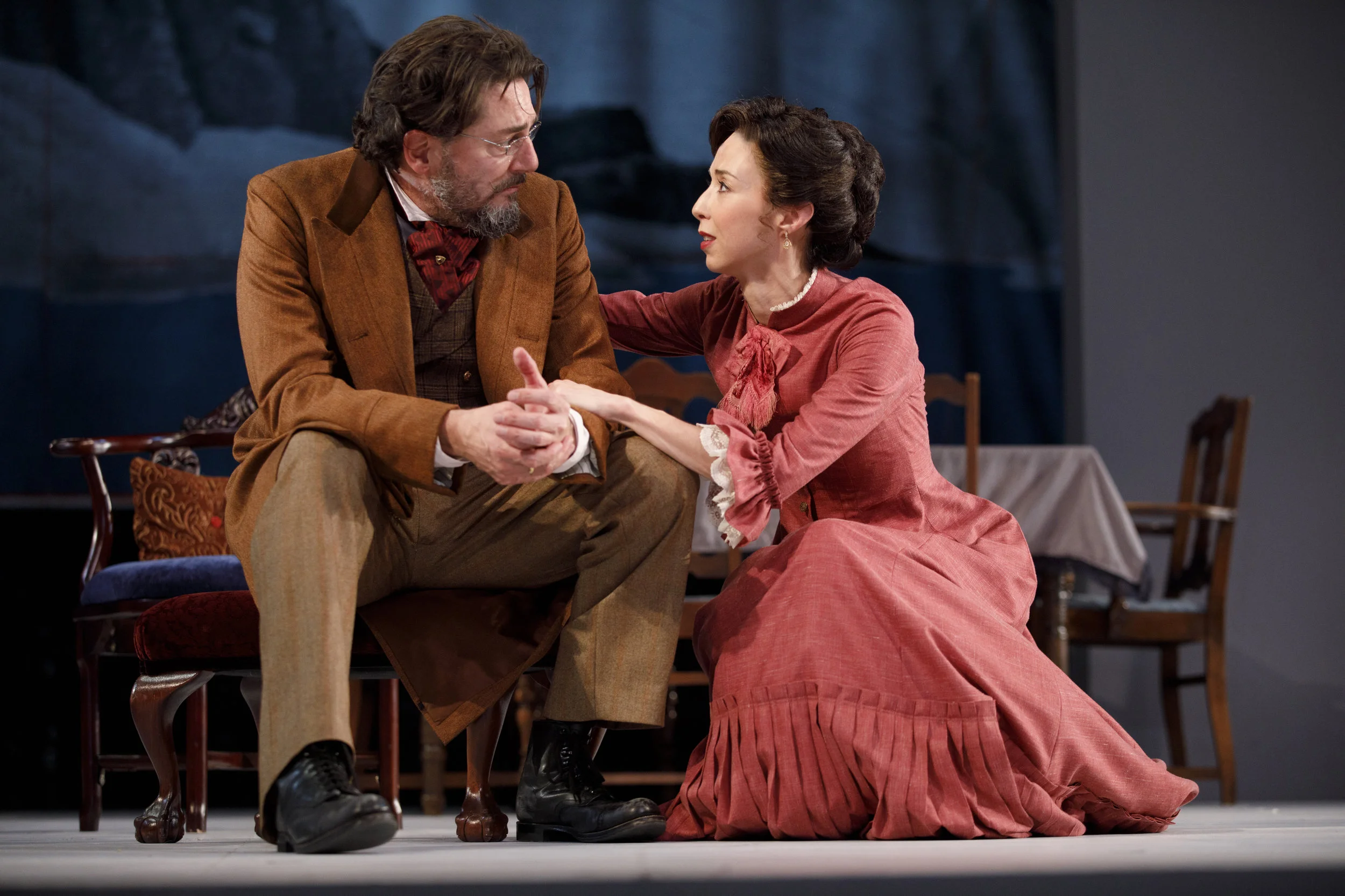 Dr. Thomas Stockmann (Reg Rogers), Mrs. Catherine Stockmann (Joey Parsons)