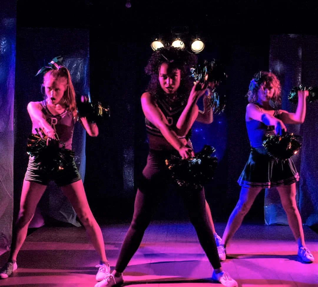 Debbie (Rachel Kenney), Megan (Courtney Jamison), Bailey (Marie Botha)