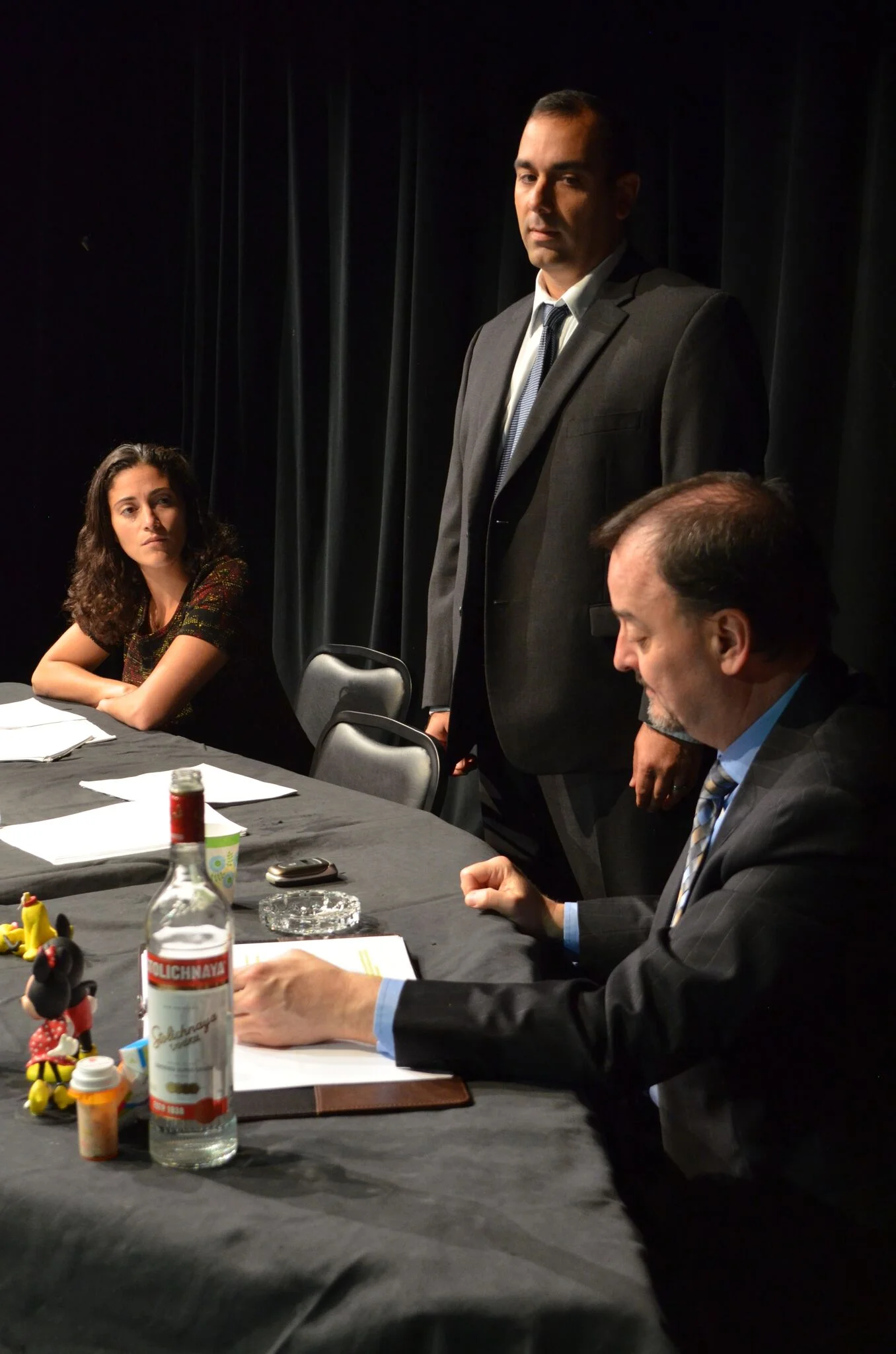 Daughter (Melissa Smith), Roy (Steve Scarpa), Walt (J. Kevin Smith)