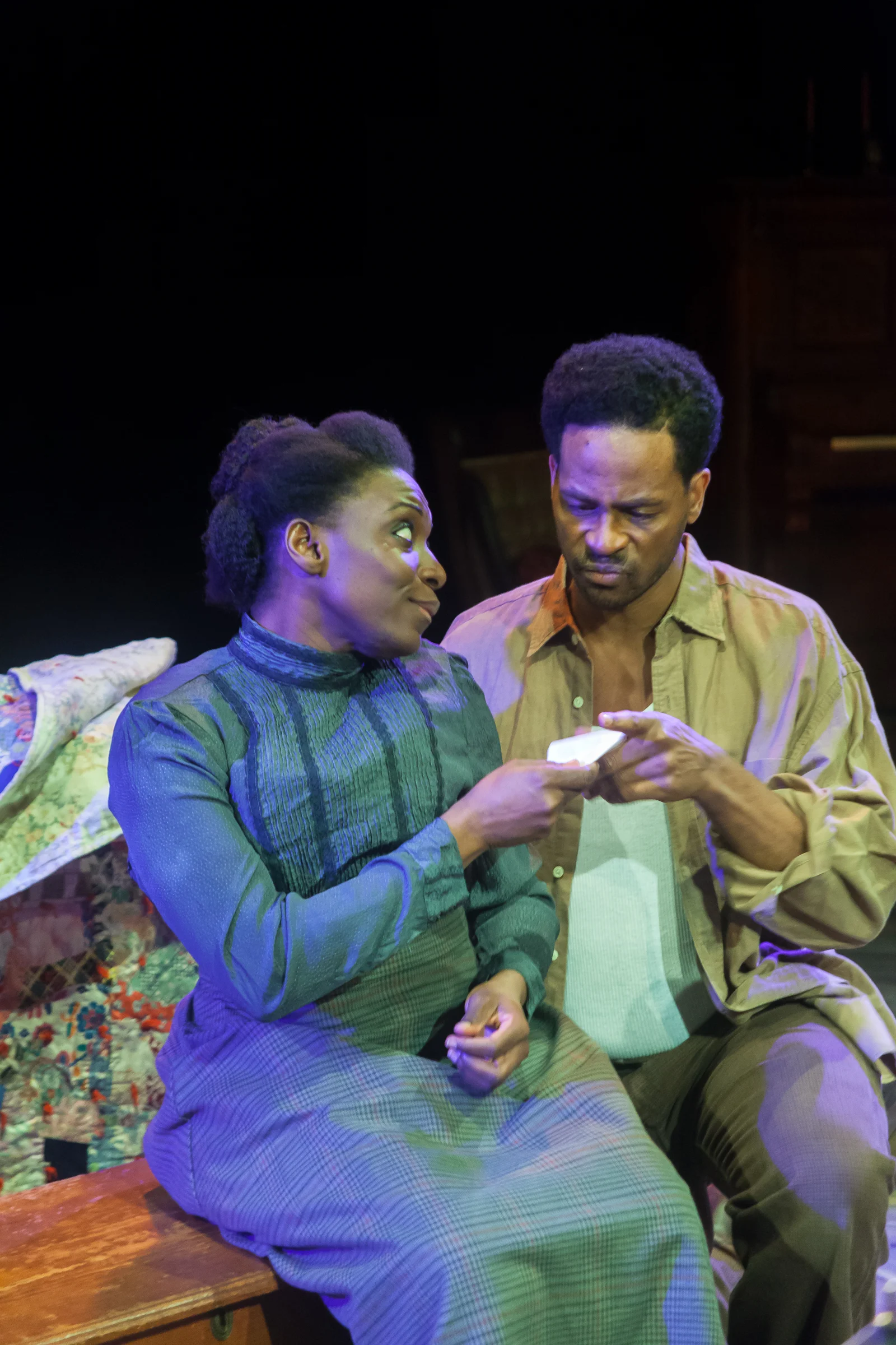 Esther (Darlene Hope), George (Beethovan Oden)