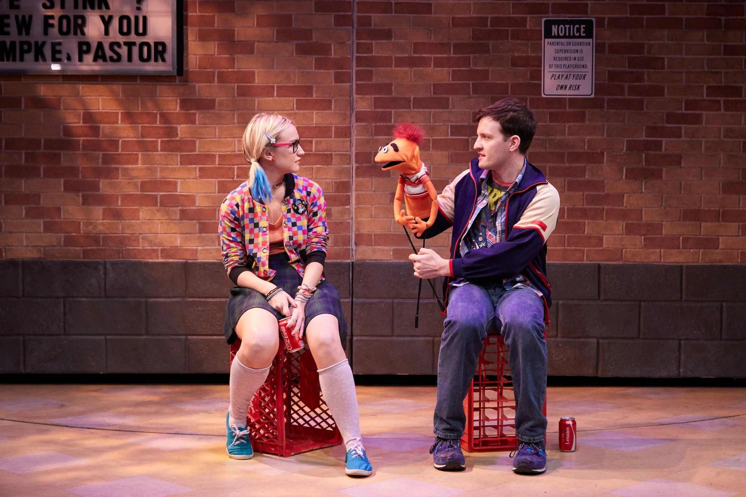 Jessica (Maggie Carr), Tyrone/Jason (Nick LaMedica)