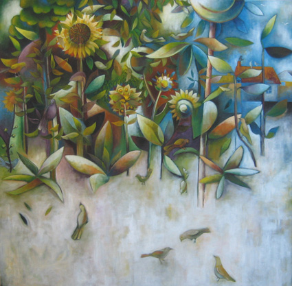 Sunflower garden