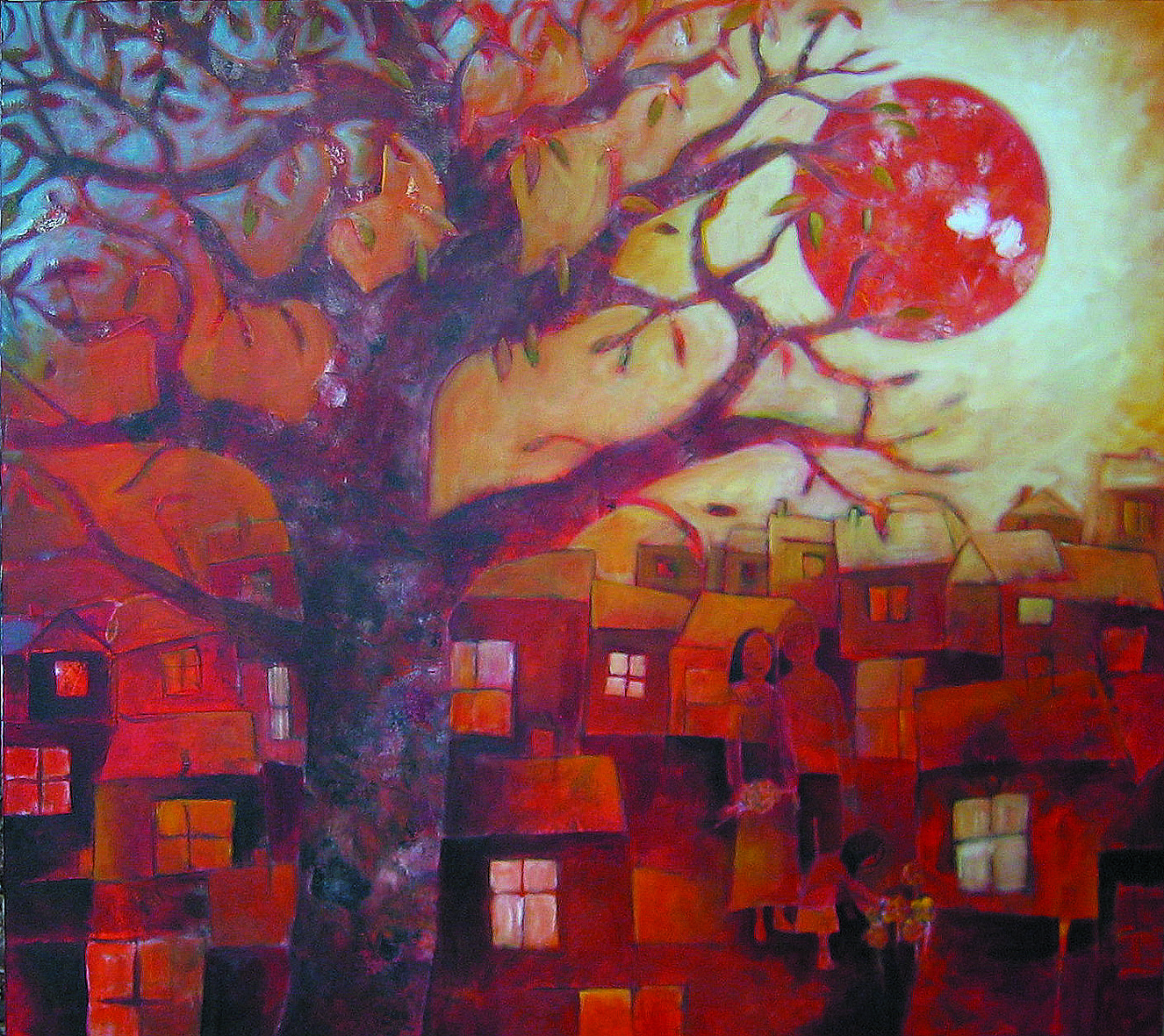 Evening tree