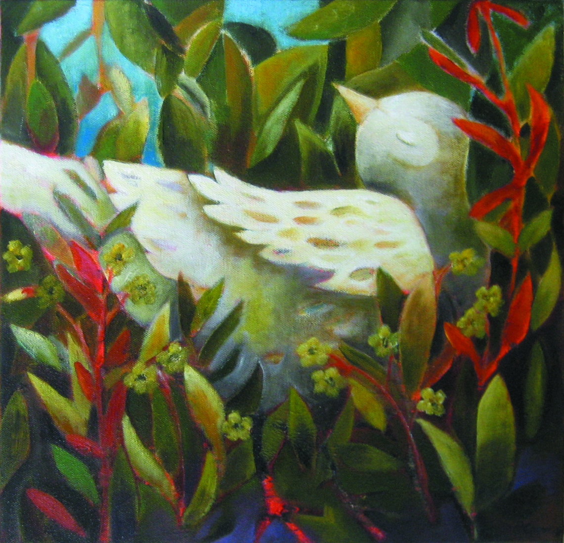 Bird in grass 2