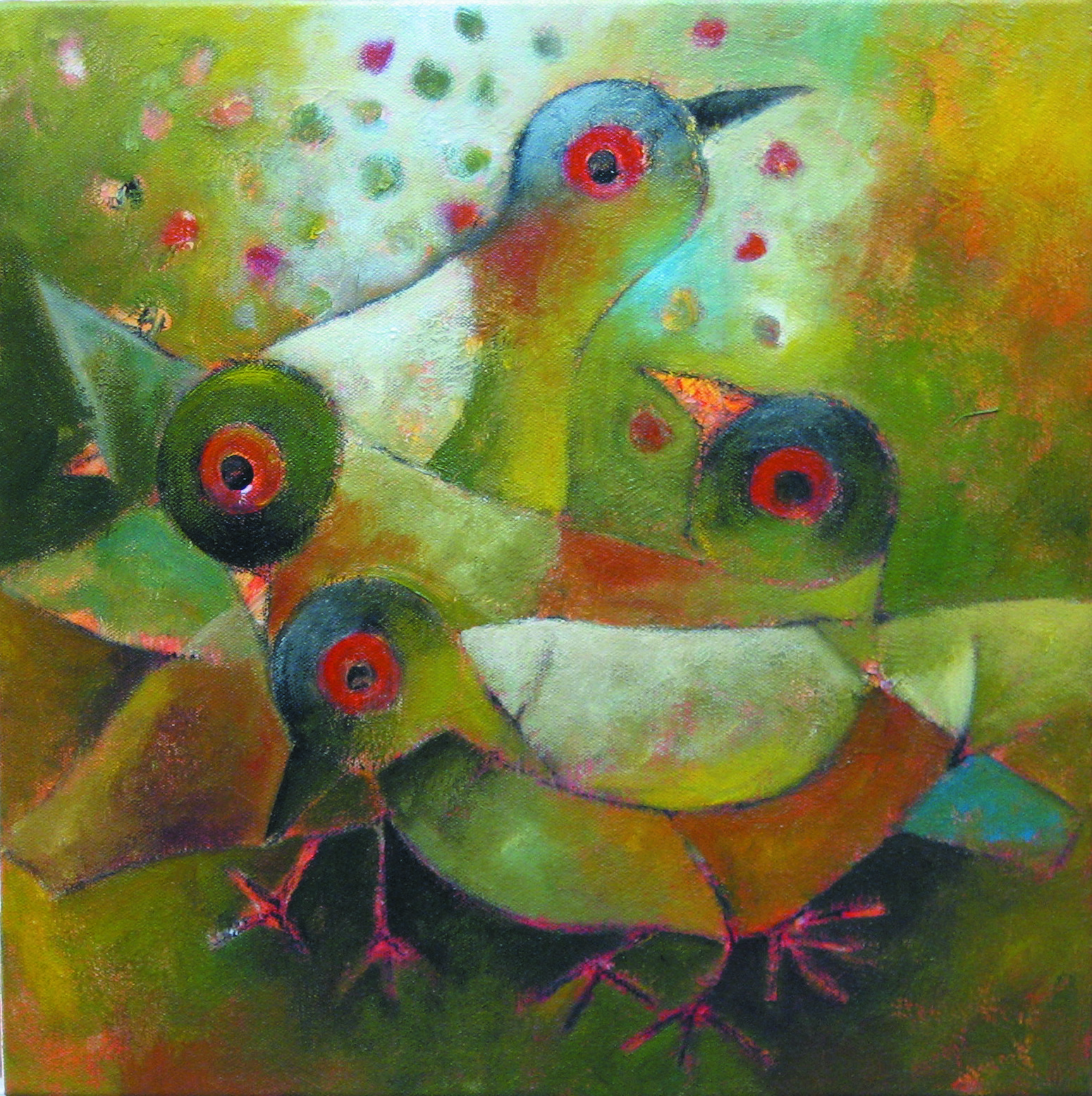 Busy fig birds