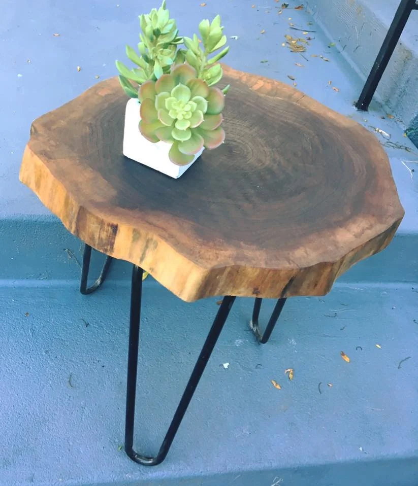 Walnut Site Table, 2017