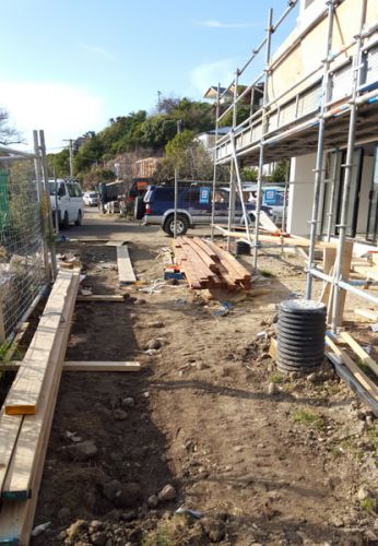 concrete driveway, paths and patios excavation Mt Pleasant, Christchurch
