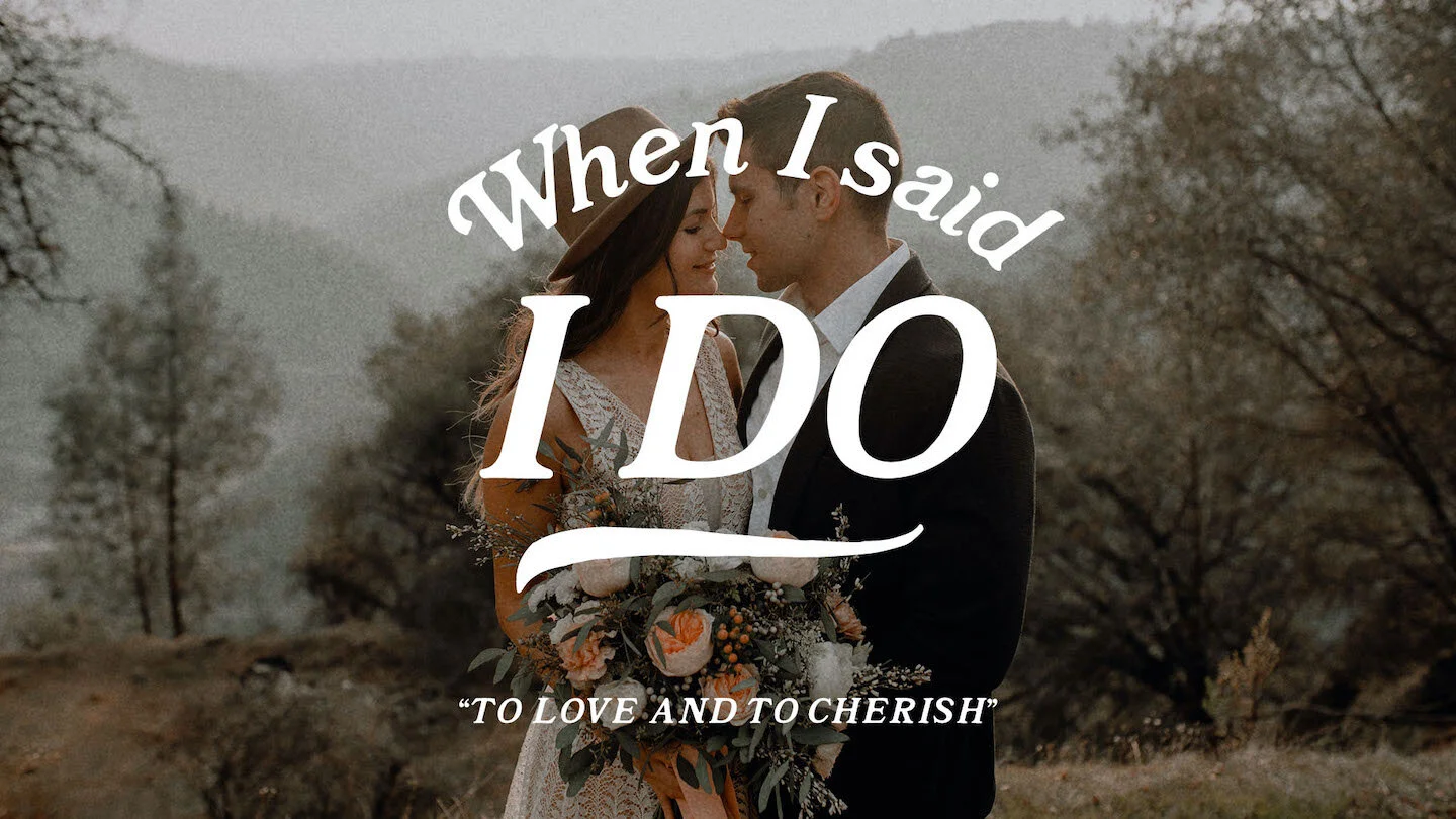 "When I Said I Do" Week 1