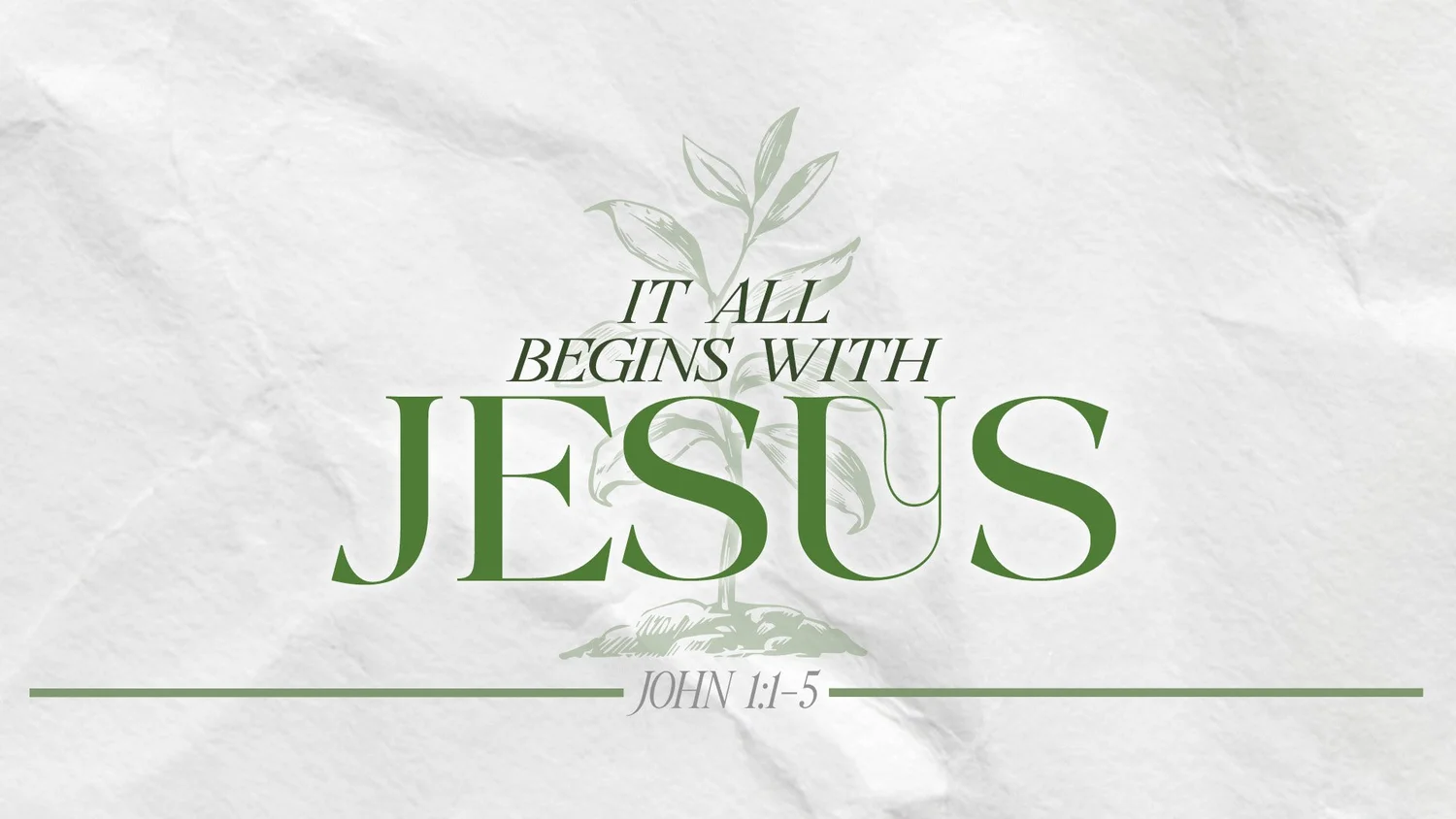 It All Begins With Jesus episode artwork
