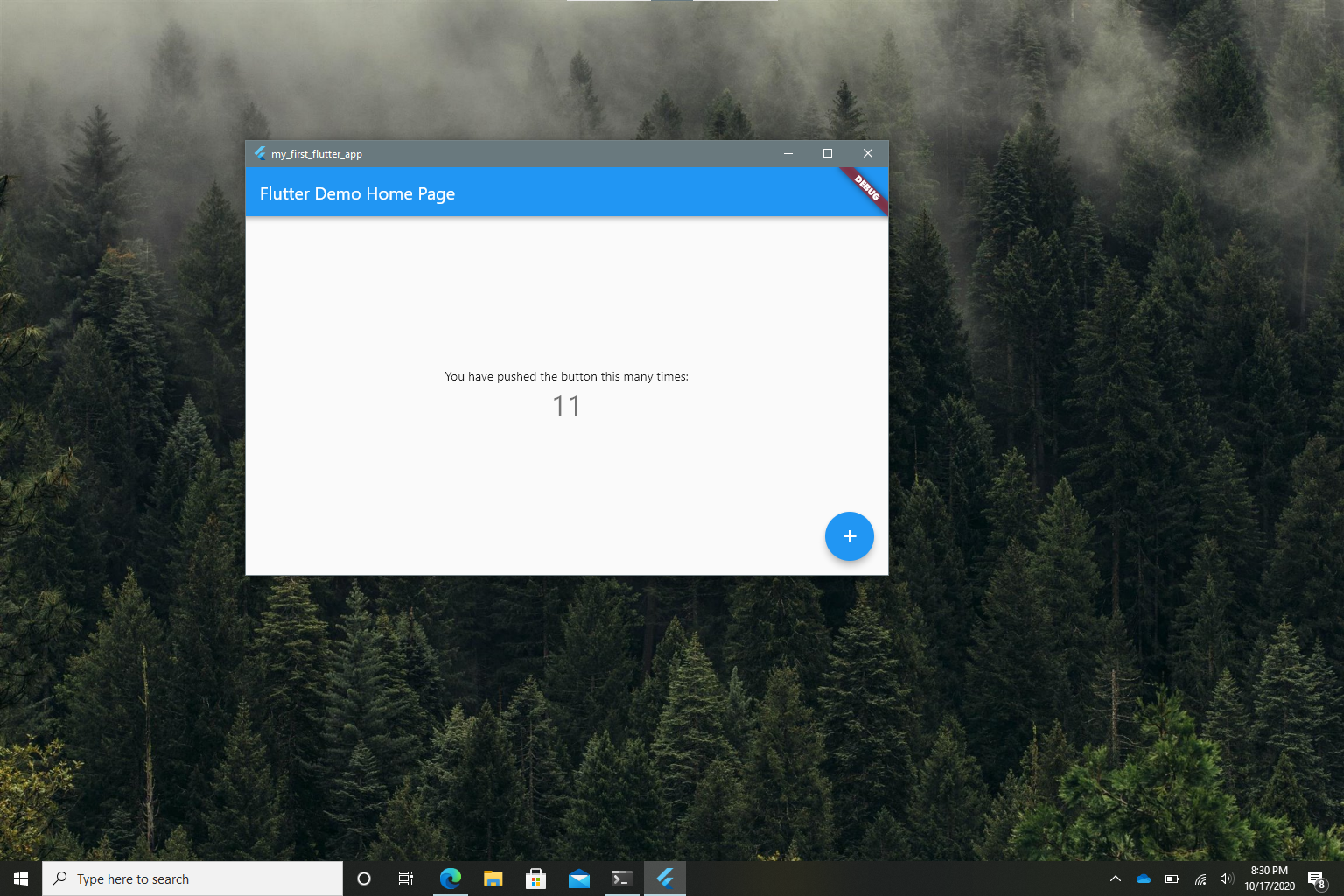 Flutter for Windows desktop — SHEN CHAUHAN
