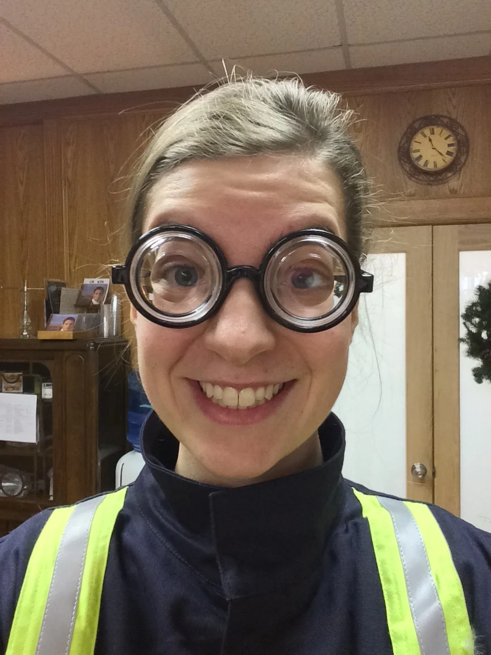 Another fun costume! The glasses mean you have to look straight ahead to avoid getting dizzy.