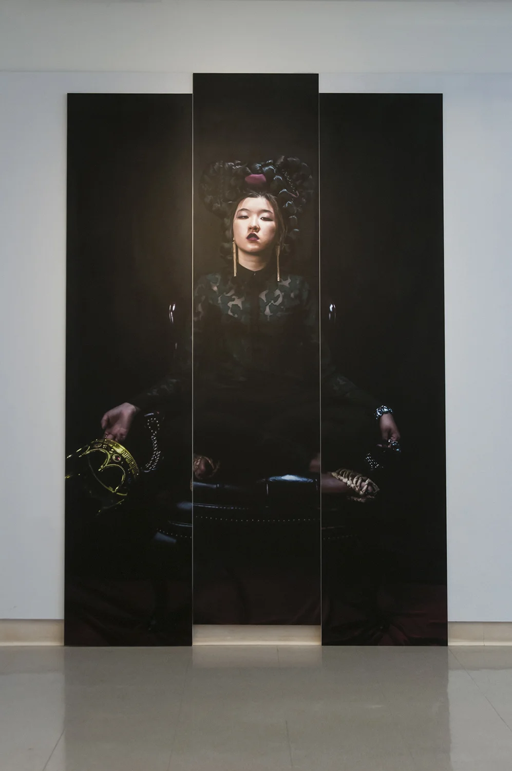 The Throne. 83.5 x 54 inches. 