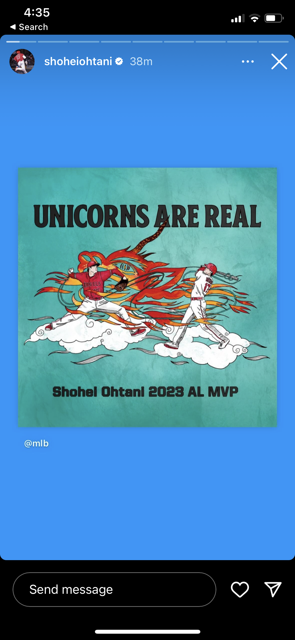  Shohei reposted it and we didn’t even have to ask.  