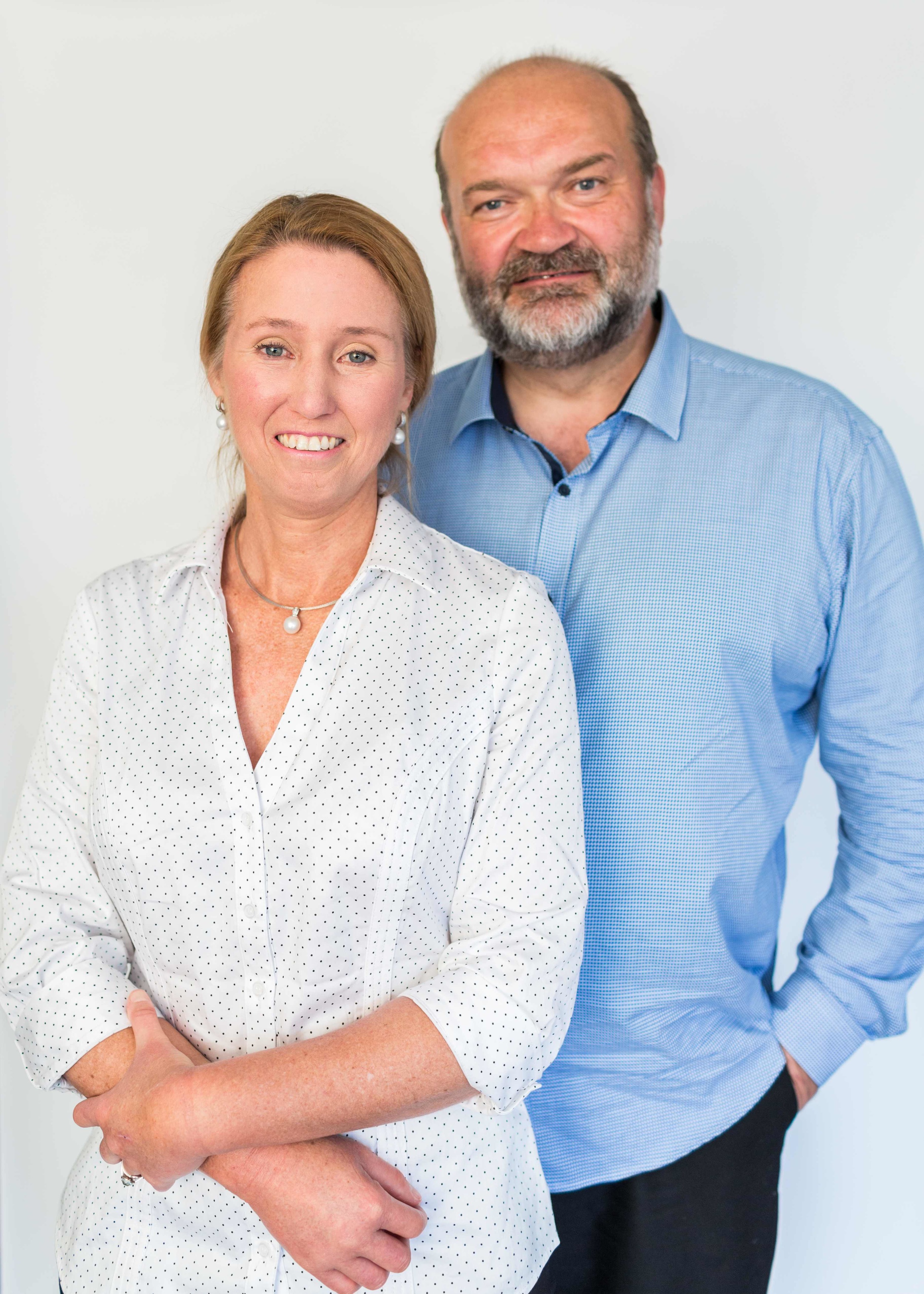 Dr Stephanie Davies and Dr Nicholas Cooke