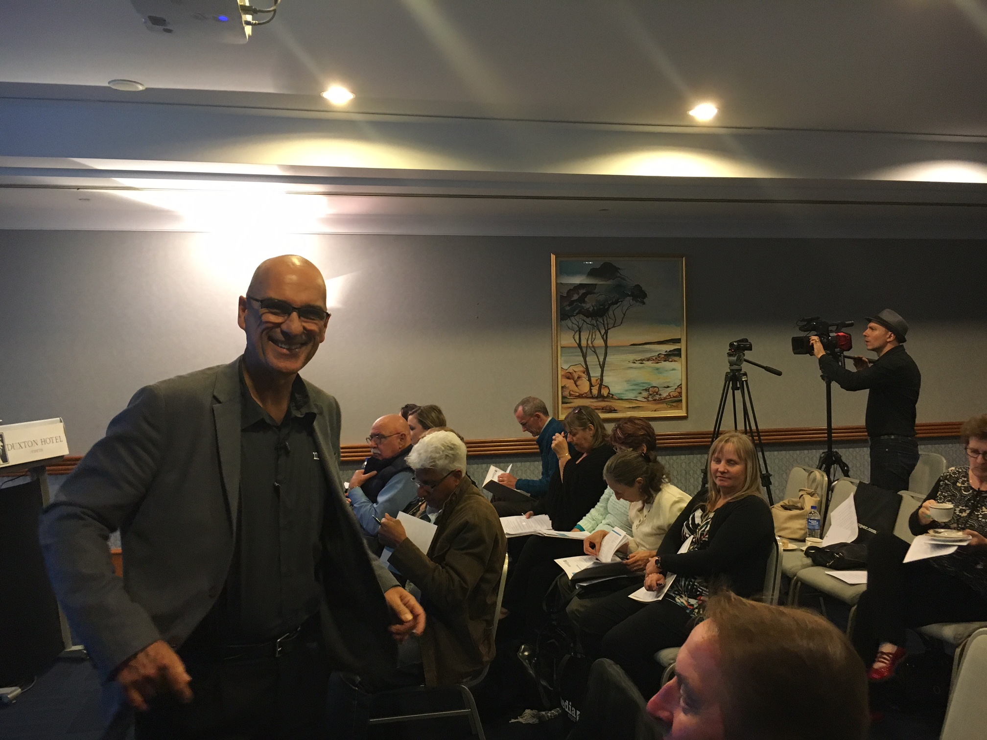 Patrick Horneman (business development for Media Super in Perth)