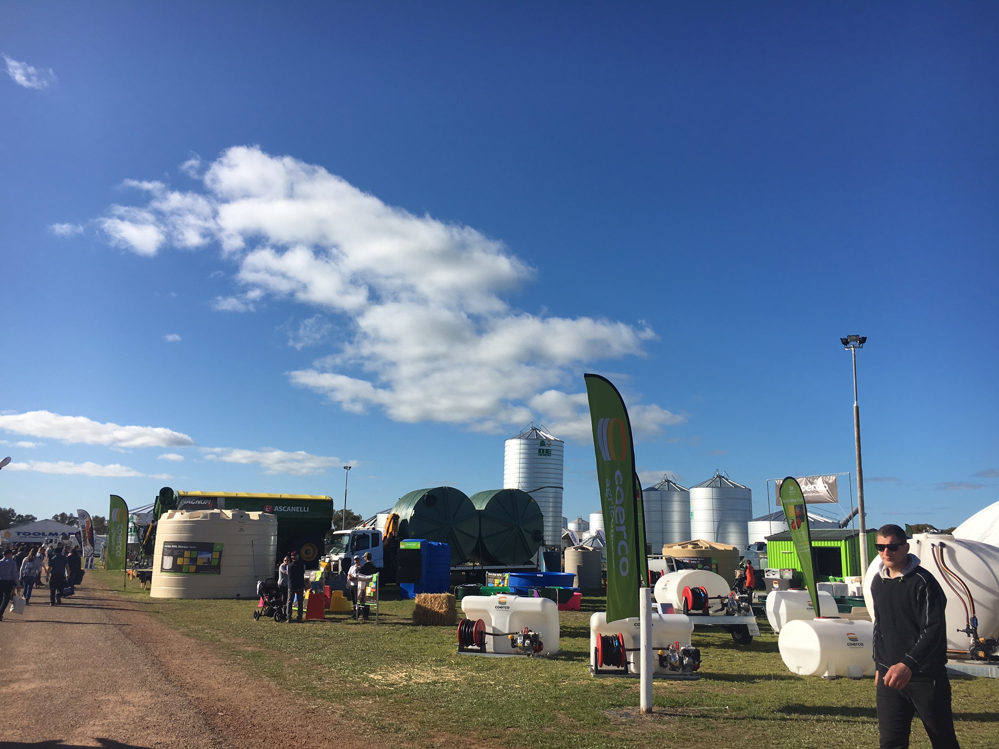 The Larger than Life Dowerin Field Day in Western Australia