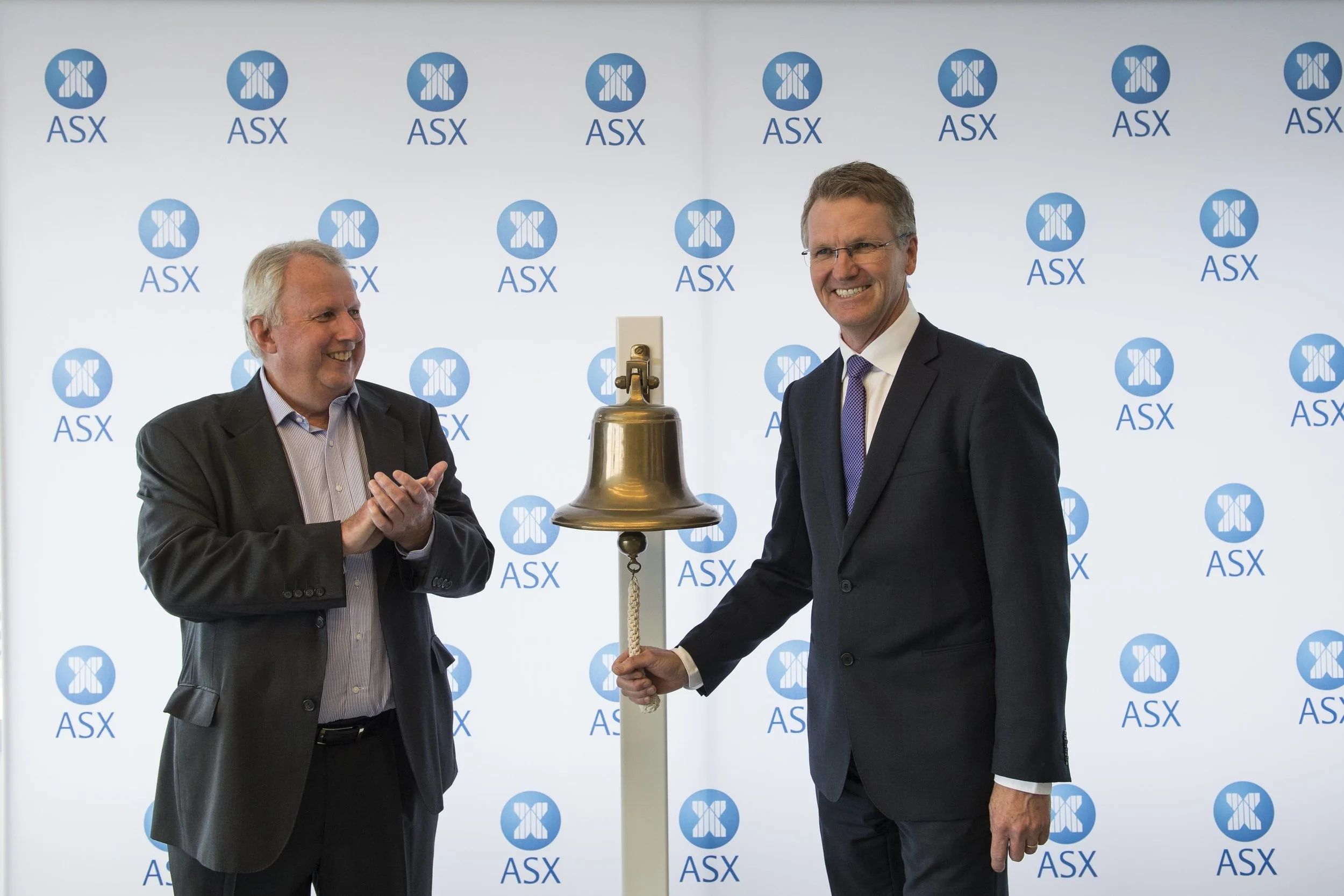 Fantastic photo, for Perth Media, by Courtney Holloway capturing the excitement as the $5m IPO went live.