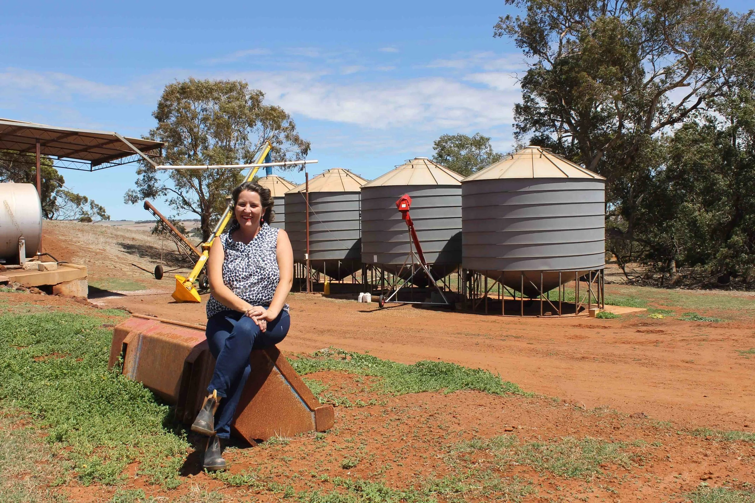 PING WA chair Bronwyn Fox in Dandaragan