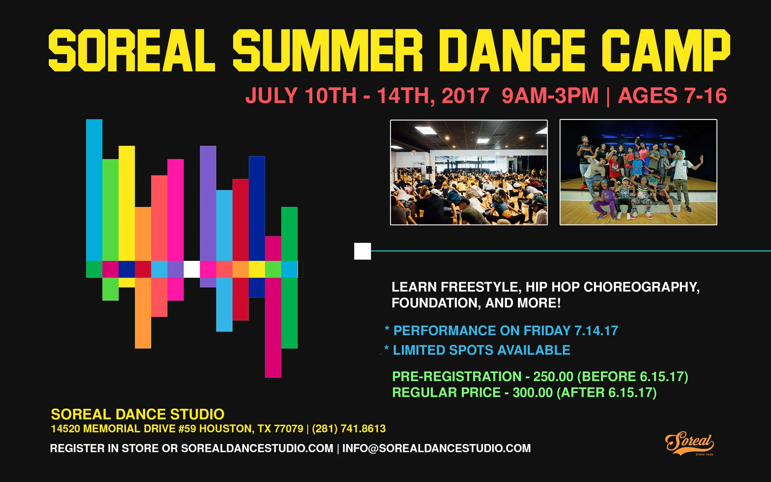 SOREAL SUMMER DANCE CAMP