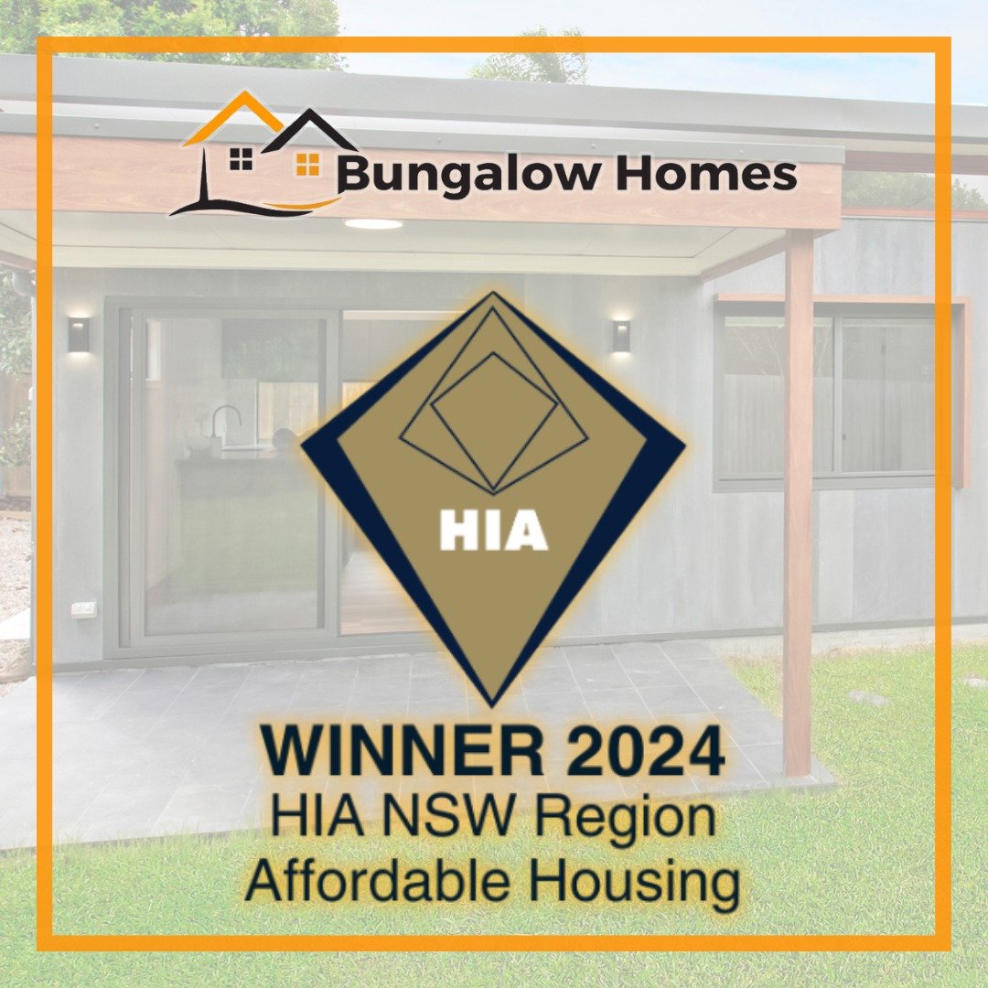 🎉 We&rsquo;ve done it again! 🎉 Bungalow Homes has just won at the 2024 HIA Housing Awards for our DuraBuild project in Narraweena! That&rsquo;s TWO prestigious awards from the top industry associations in 2024, celebrating our commitment to quality
