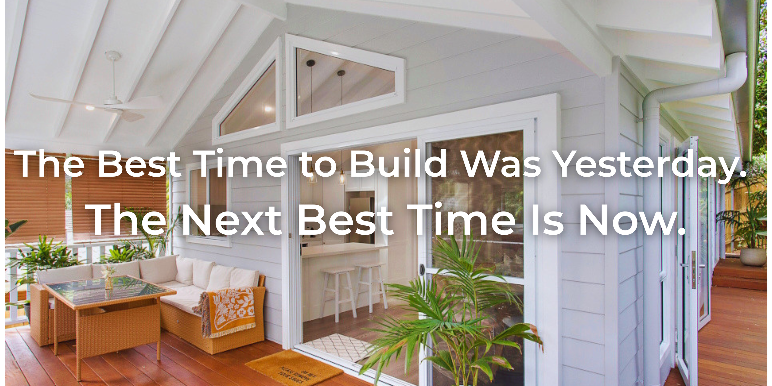 A Smarter Time to Build Than You Think