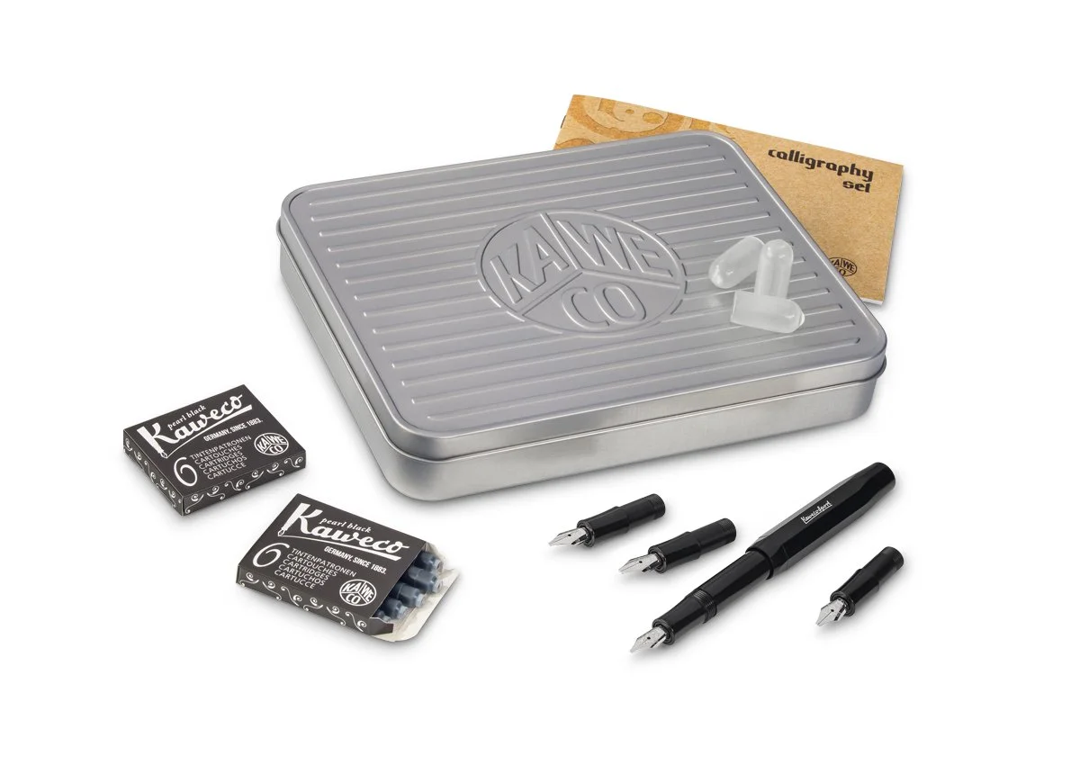 Schönes Set zum Kalligrafieren, für persönliche Botschaften an die Liebsten oder einfach die eigene Kreativität
