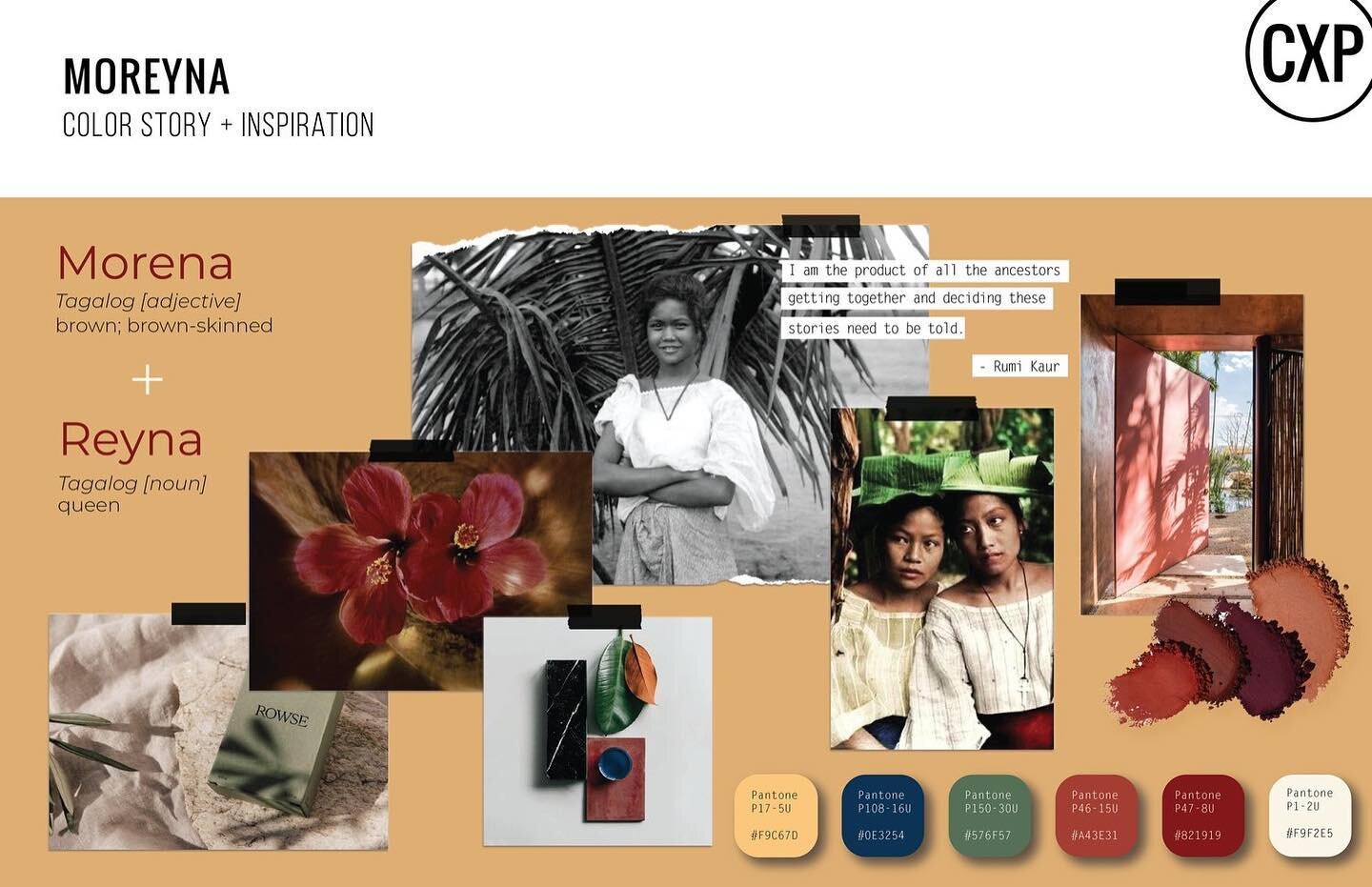 New mock-ups are up for #Moreyna! Taking bits and pieces of my Filipino heritage to create the concept, and pulling together a story around #brownqueens. See the full branding on our website!

#brandingdesign #photographs #graphicdesignersclub #photo