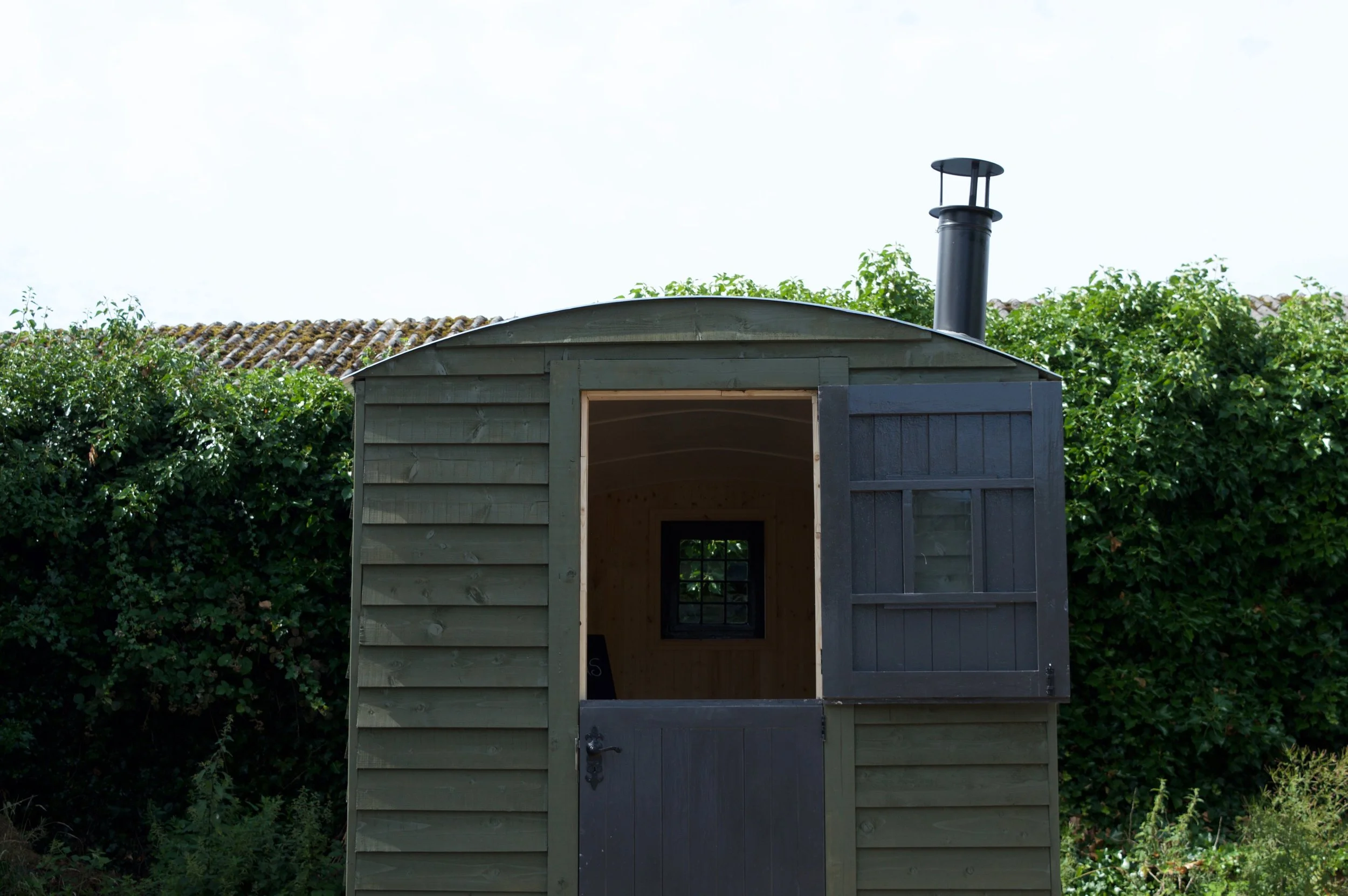 Shepherds hut door