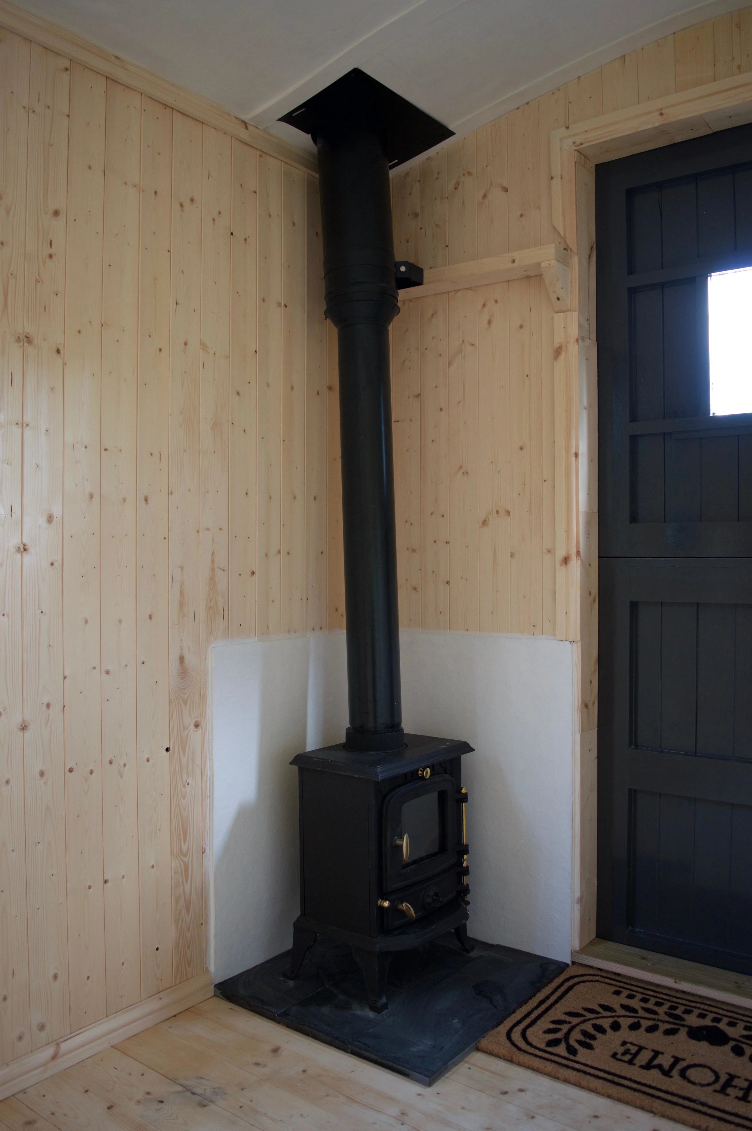 shepherds hut fire