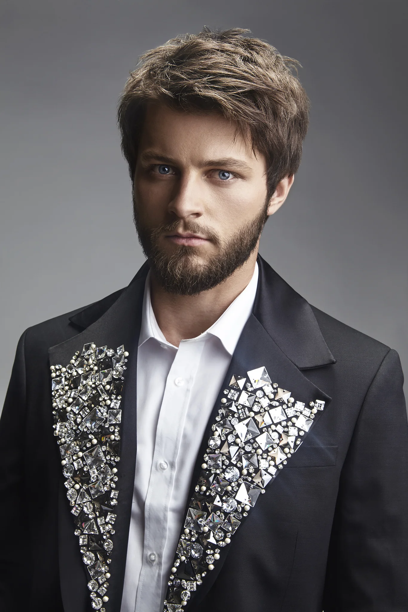 Fall-Hair-Collection-Shoot-for-Studio-Alf-Frisør-by-Dana-Cole-Photography-male-model-in-tux-jeweled-suit-bearded-male-advertising.jpg