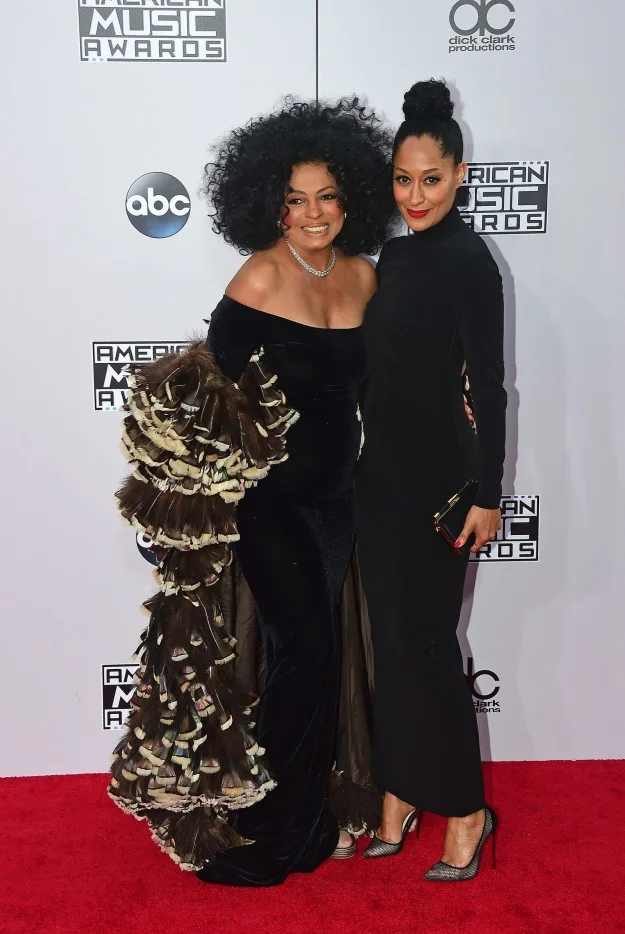TRACEE ROSS AND HER MOM, DIANA ROSS