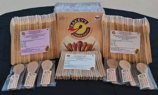 Packaged edible cutlery