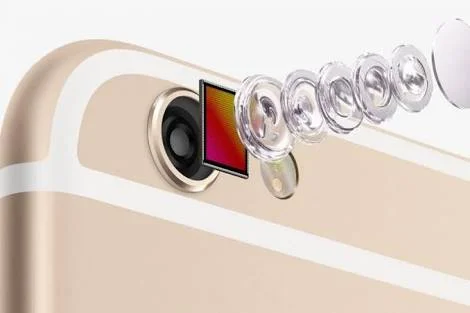 An inside view of an IPhone camera 