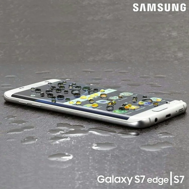 The waterproof Samsung Galaxy S7 edge