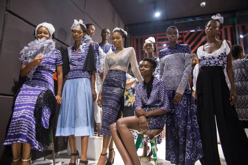 Maki Oh's fashion exhibition at Alara