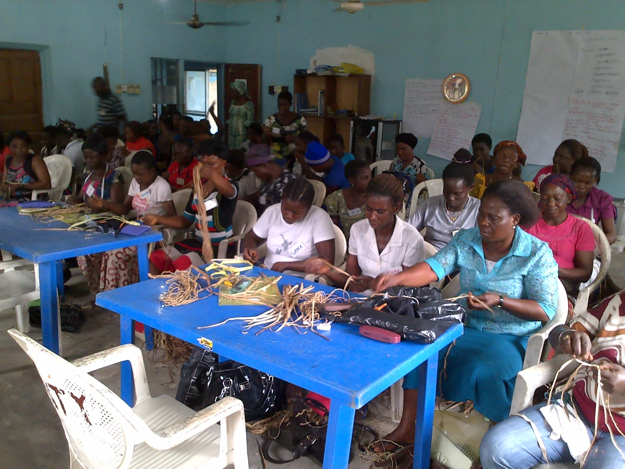 Training Session for community Members, Niger Delta, Nigeria // Photo via mitimeth.com