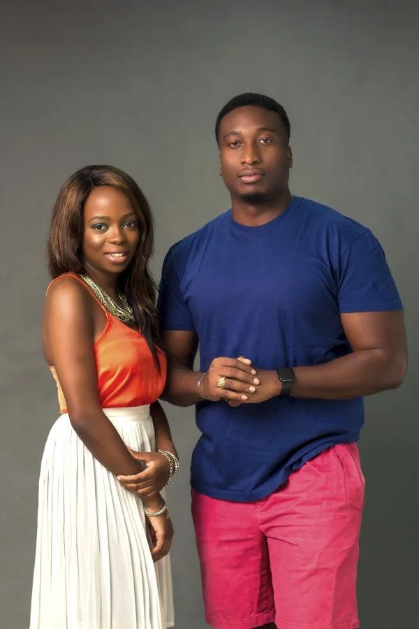 Folly and Nosa / Photo via life.guardian.ng/