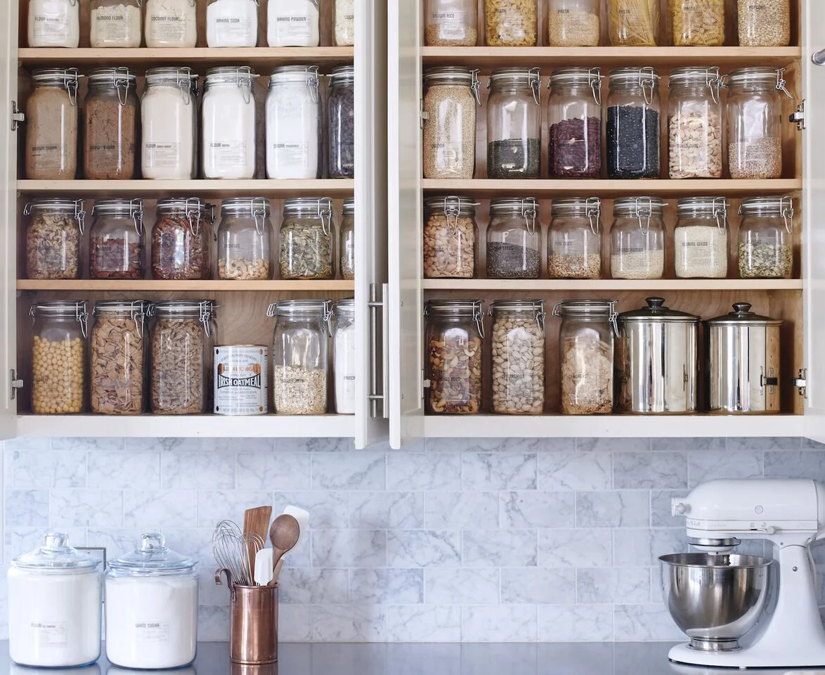 image via Remodelista. This is not my pantry but I will be reorganising it after seeing this. 