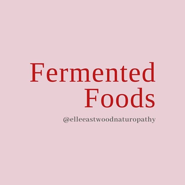 A quick Gut Tip!⁣⁣
⁣⁣
Most people are aware that fermented foods can have benefits on digestive health. But if you have digestive symptoms, you should be mindful of eating excessive amounts of fermented foods (I&rsquo;m talking kombucha, kimchi, kefi