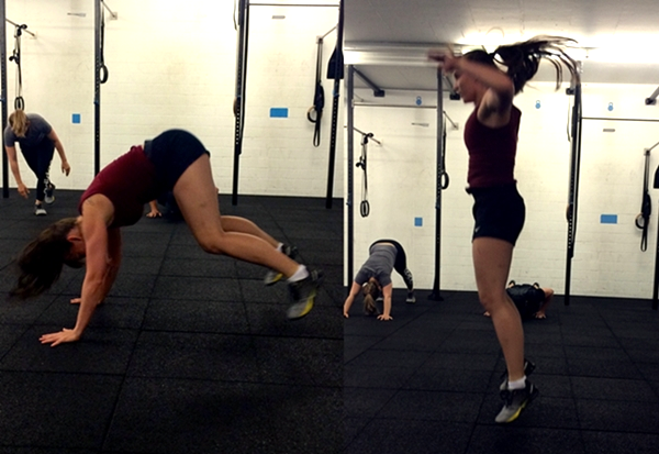 Burpee-Monster Corinna :-)