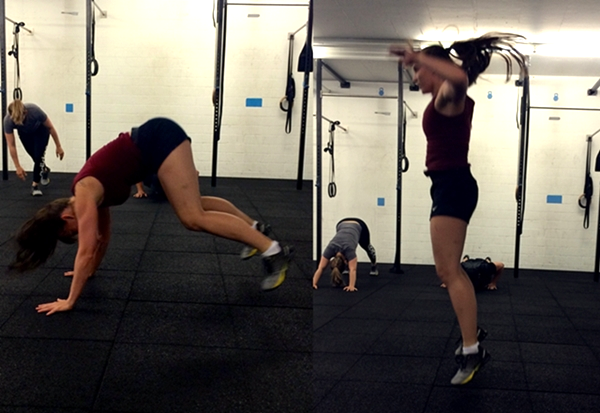 Burpee-Monster Corinna :-)