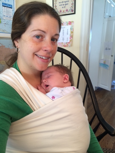 Using the 5 S's by baby wearing