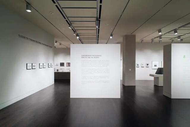 Installation view: Contemporary Photographic Practice and the Archive