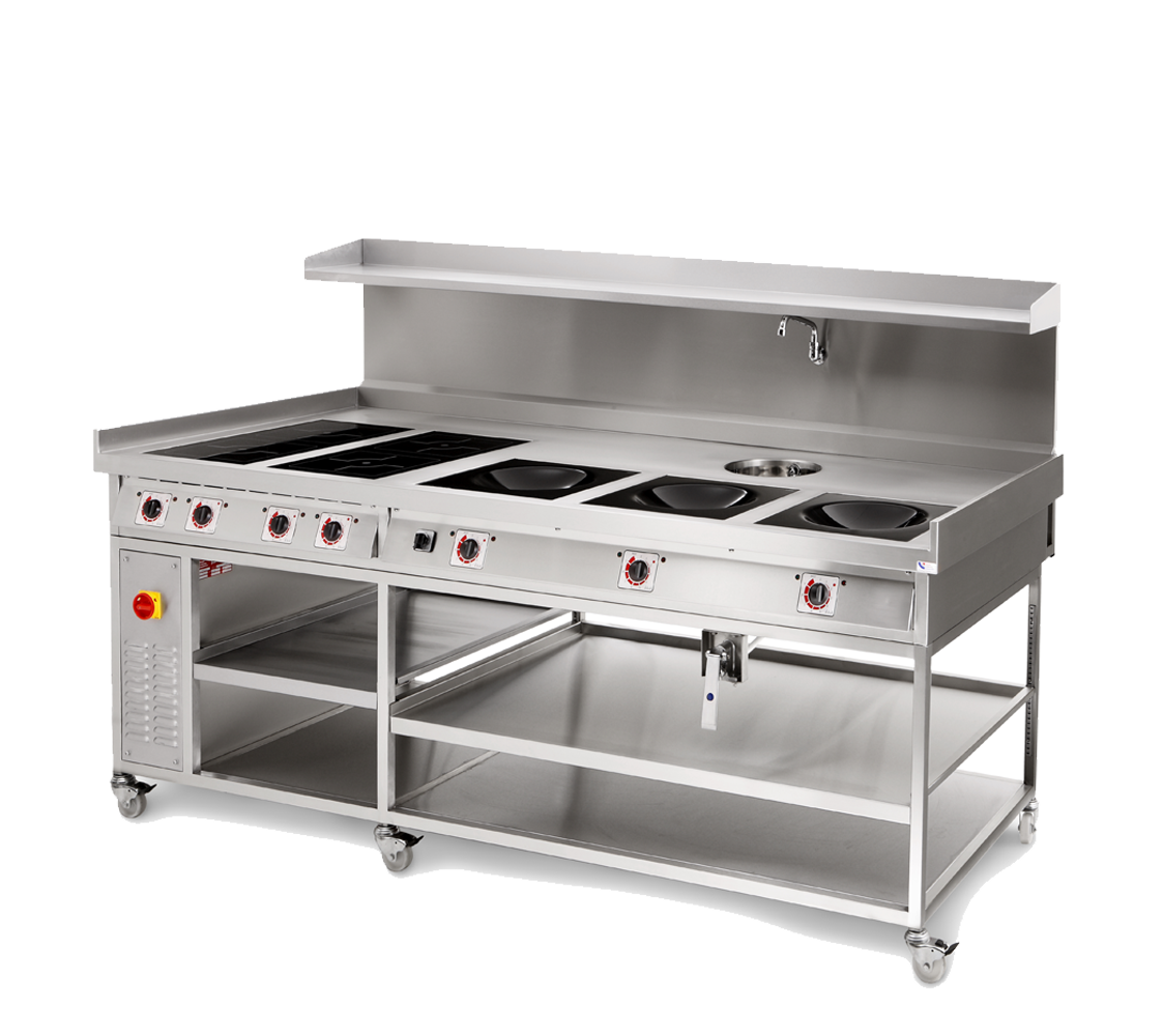 commercial wok cooker