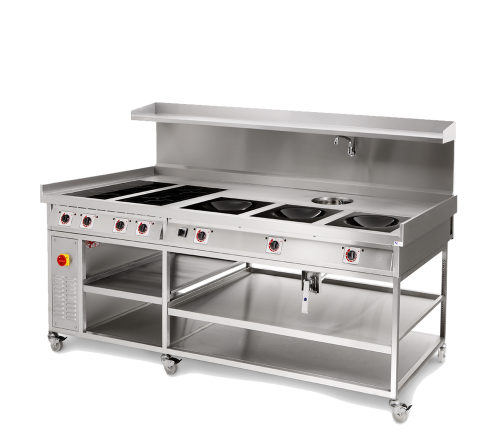 Commercial Induction Wok Cooker Range Target Commercial Induction