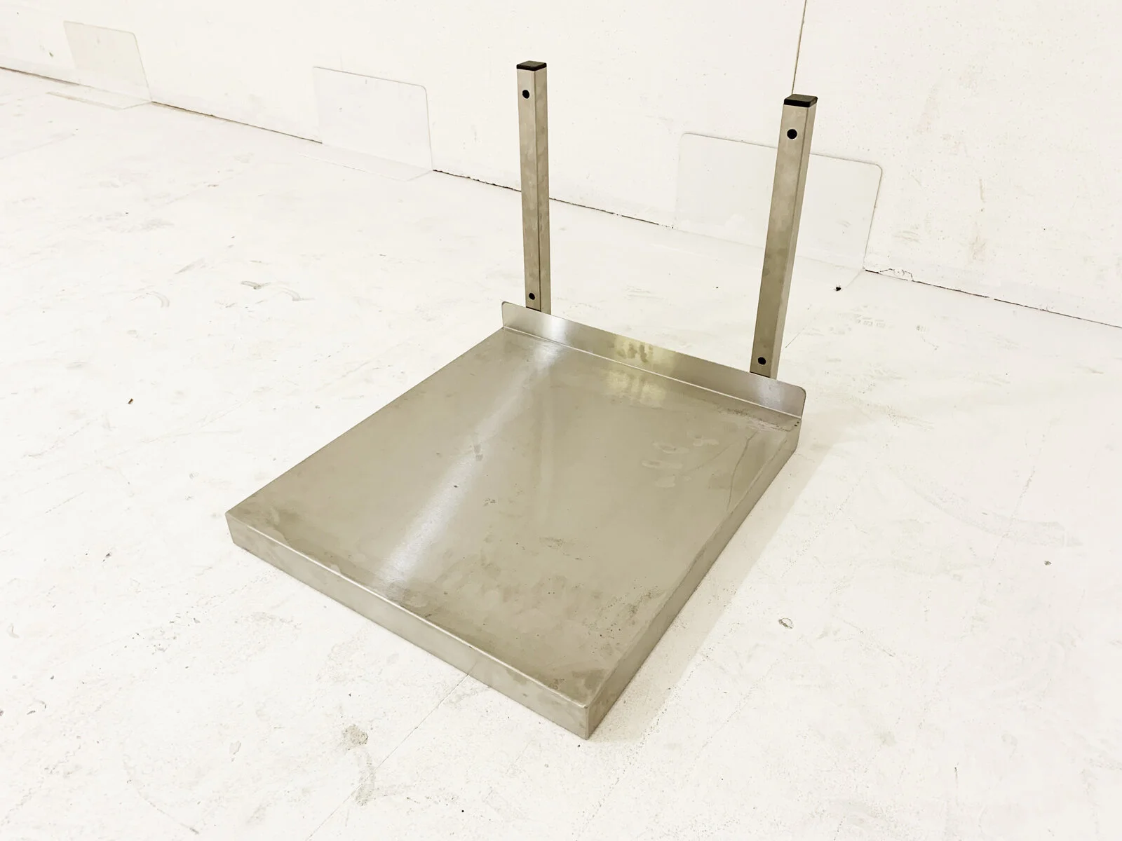 Stainless Steel Wall Shelf with Brackets (Various Sizes) - Target