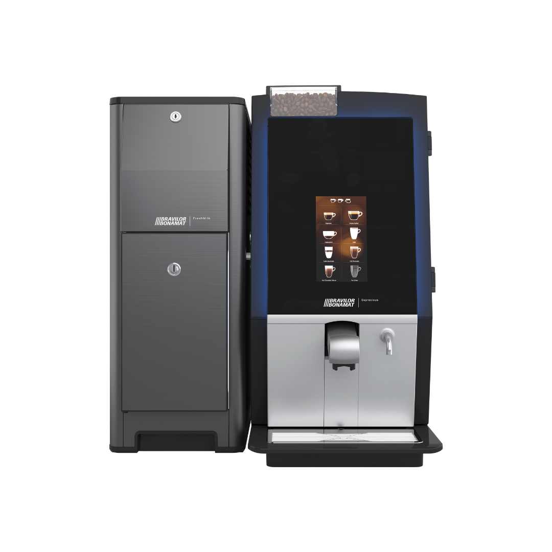 Bravilor Esprecious 11L - Coffee Set Up including FreshMilk system and Cup Warmer (237)