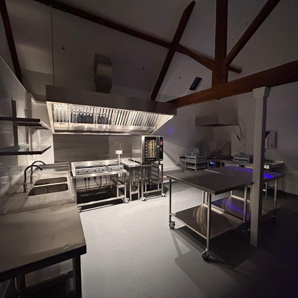 A few finishing touches to go and that&rsquo;s another top-knotch Complete Commercial Kitchen 🎯 Designed, Manufactured, Supplied and Fitted by Target! 🙌 
.
A pleasure collaborating with @beingpeaceuk on their latest centre in the Forest of Dean cre