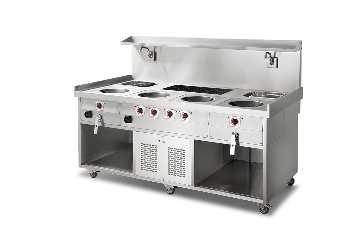Target Induction Wok Range T8-4 Zone